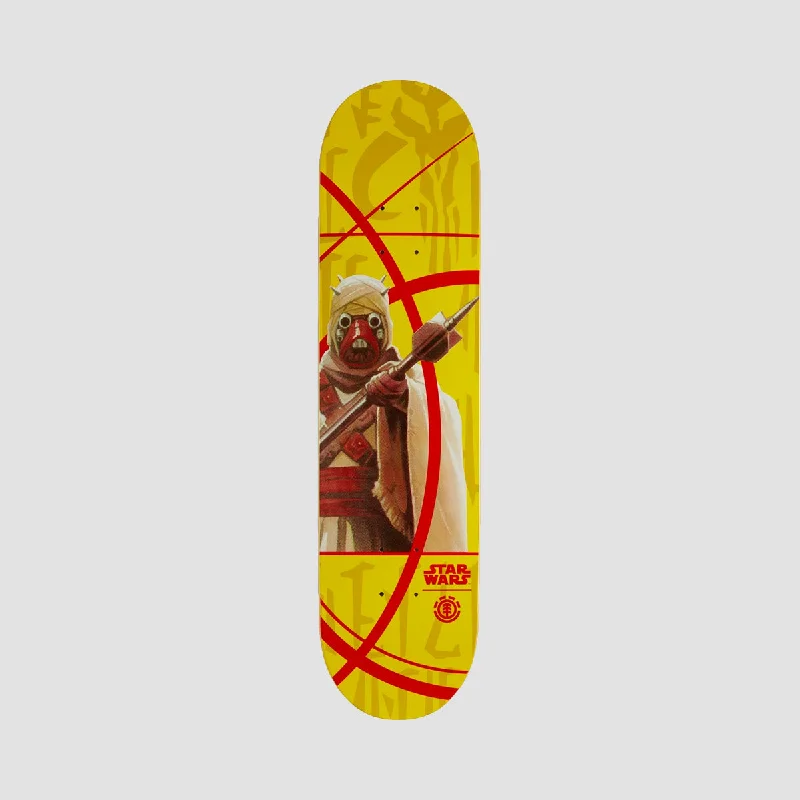 Skateboard Deck with Custom Shape-Element X Star Wars Tuskan Raider Skateboard Deck - 7.75"