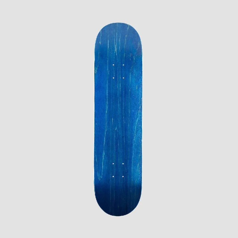 Skateboard Deck with Multi-color Stain-Enuff Classic Skateboard Deck Blue - 8"