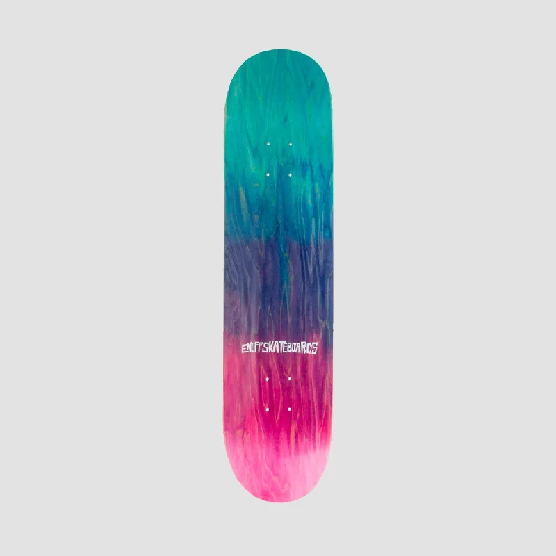 Skateboard Deck with Special Edges-Enuff Classic Fade Skateboard Deck Blue/Pink - 8.125"