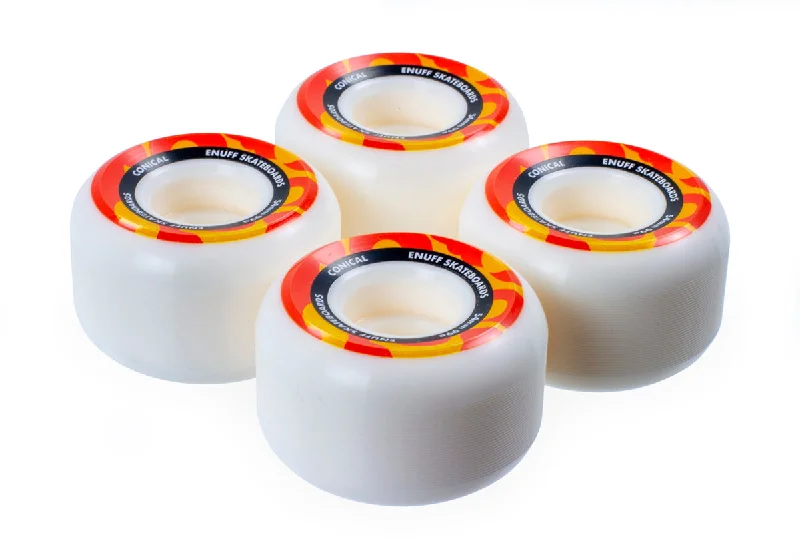 Skateboard Wheels for Slippery Surfaces-Enuff Conical Wheels