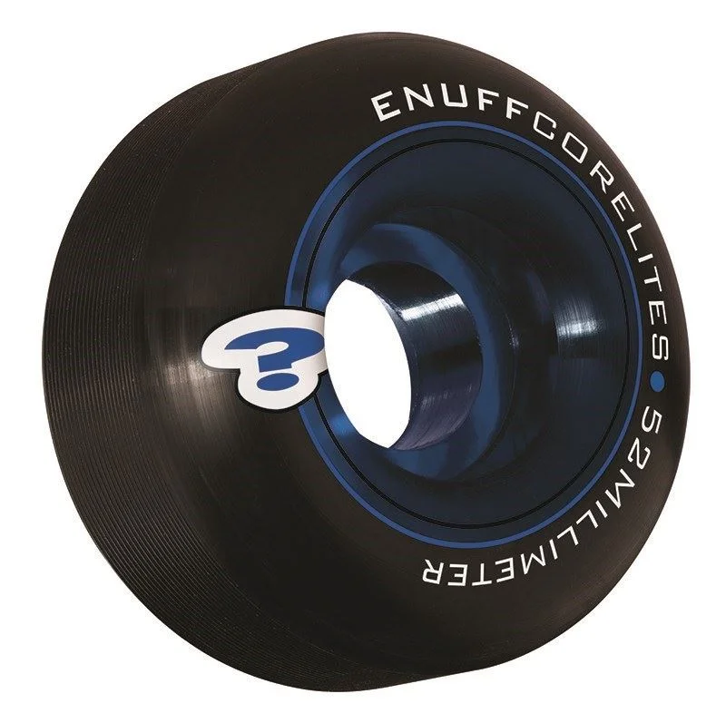 Skateboard Wheels for Quick Maneuvering-Enuff Corelites Skateboard Wheels - Black / Blue