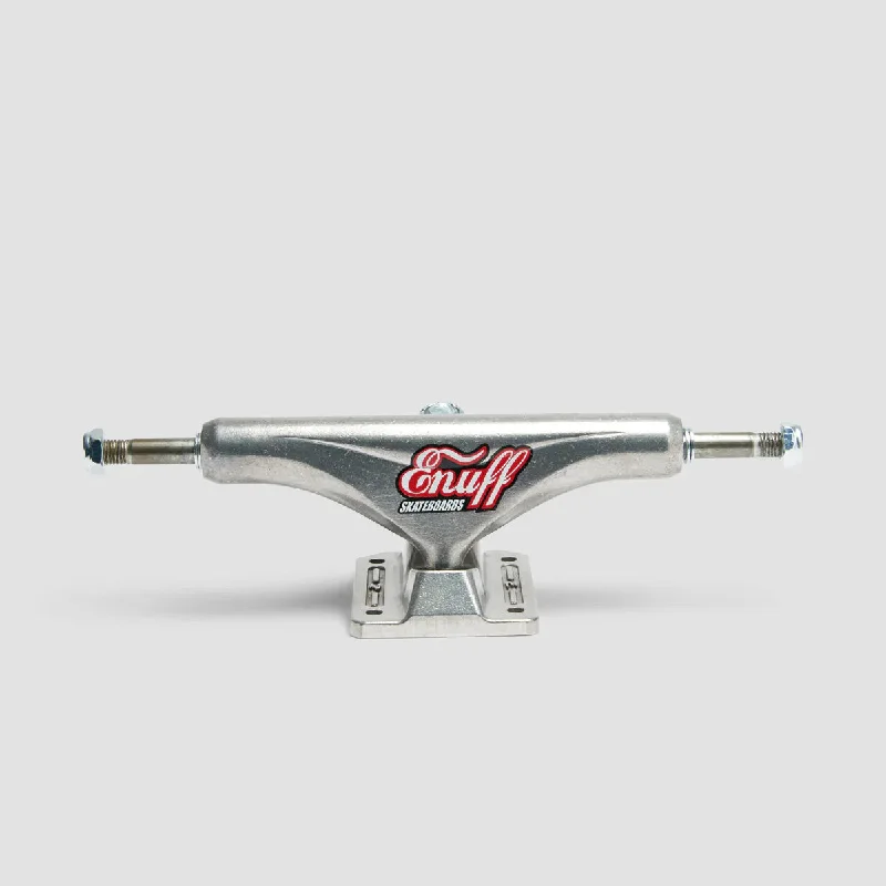 Skateboard Trucks with Strong Baseplates-Enuff Decade Pro 129 Skateboard Trucks 1 Pair Polished - 7.60"