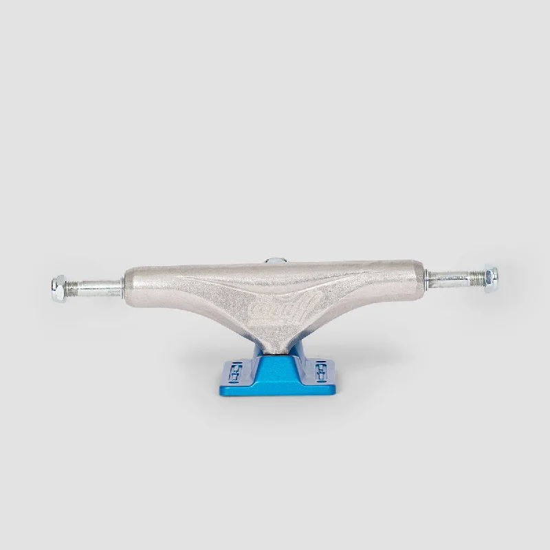 Skateboard Trucks with Lightweight but Strong Frame-Enuff Decade Pro Satin 139 Skateboard Trucks 1 Pair Raw/Blue - 8"