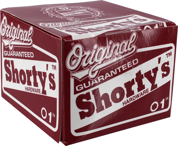 Skateboard Hardware with Heavy-Duty Shock Absorption-Shorty'S 1" [Allen]  Hardware 10/Box Hardware