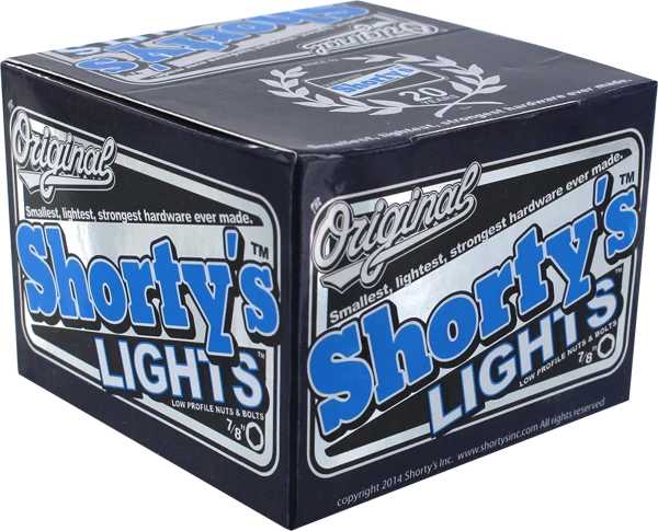 Skateboard Hardware with Improved Durability-Shorty'S 7/8" [Allen] 10/Box Hardware