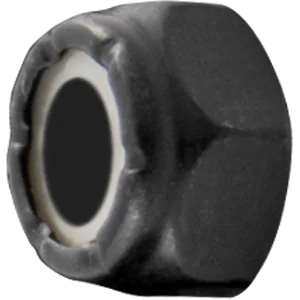 Skateboard Hardware for Better Control in High-Speed Skating-Standard Lock Nut Black (10-32)