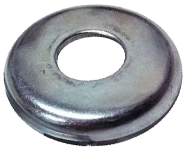 Skateboard Hardware for Smooth Transitions-Standard Top Bushing Washer 3/8"X7/8" Silver