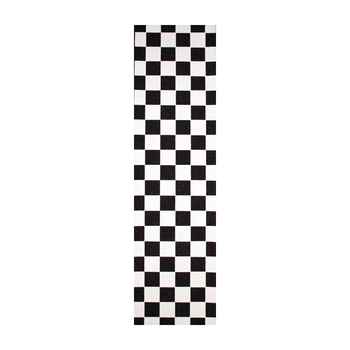 Skateboard Grip Tape with Maximum Control for Riders-Black Widow GRIPTAPE Single Sheet Checker