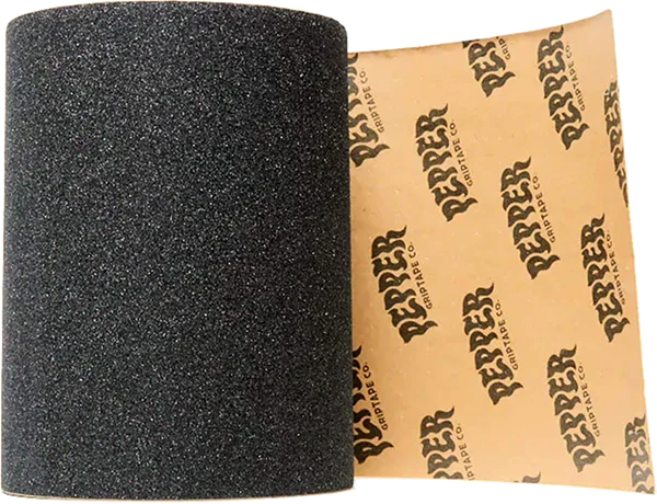 Skateboard Grip Tape with Strong Adhesive Force-Pepper G5 Roll 10.5x60 Grip-Black Skateboard Griptape