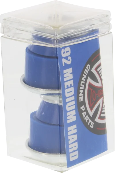 Skateboard Hardware with Easy-to-Use Screws-Independent Std Cylinder Cushions 92a Blue 2pr W/Washers