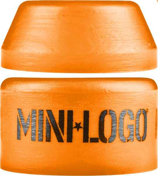 Skateboard Hardware for Comfortable Landings-Ml Bushing Set Med 94a Orange 2pcs(Cone/Barrel)