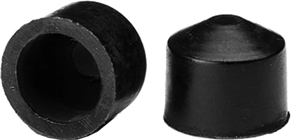 Skateboard Hardware for Custom Skateboard Builds-Paris Standard Pivot Cups Set 96a Black 2pcs