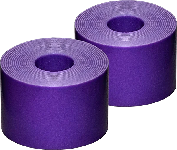 Skateboard Hardware for Strong Deck Mounting-Seismic Defcon Barrel 0.65" Med 93a Grape 2pc