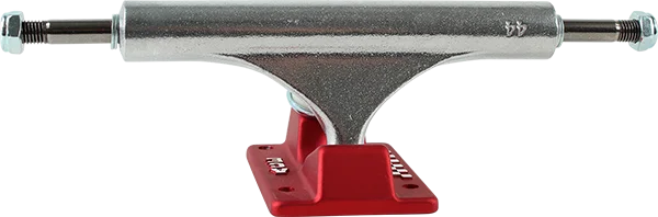 Skateboard Trucks with Ultra-Stable Mounting-Ace Classic High Truck 44/5.75 Polished/Red Skateboard Trucks (Set of 2)