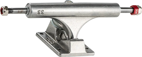 Skateboard Trucks with Low Maintenance Design-Ace Af1 33/8.0 Polished Skateboard Trucks (Set of 2)