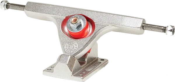 Skateboard Trucks for Stable and Smooth Rides-Caliber III 9"/44øW/Shim Raked Raw Skateboard Trucks (Set of 2)