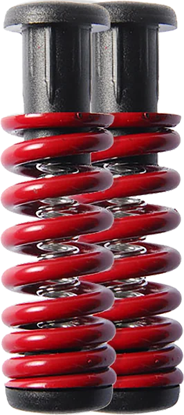 Skateboard Hardware for Pro Riders-Seismic G5 Springs Light-Red 2pcs Skateboard Trucks (Set of 2)