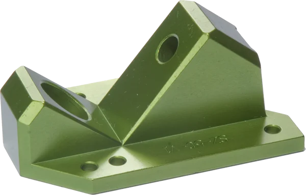 Skateboard Hardware with Impact-Resistant Features-Surf-Rodz Rkp Base Plate 35 degree Green 1pc