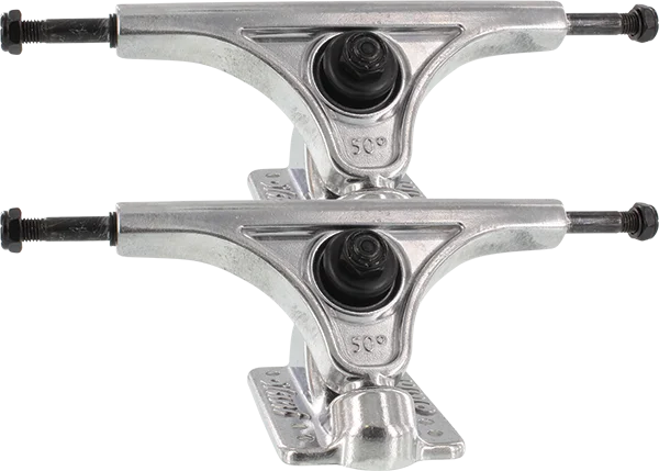 Skateboard Trucks for Smooth Carving and Turning-Slant Inverted Truck 150mm Raw/Raw Skateboard Trucks (Set of 2)