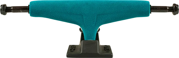 Skateboard Trucks with Smooth Turn Radius-Tensor Reg Mag-Light 5.5 Velvet Aqua/Black Skateboard Trucks (Set of 2)