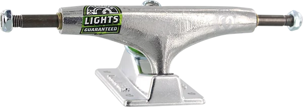 Skateboard Trucks for Technical Street Skating-Thunder Light Polished II 145 Polished Skateboard Trucks (Set of 2)