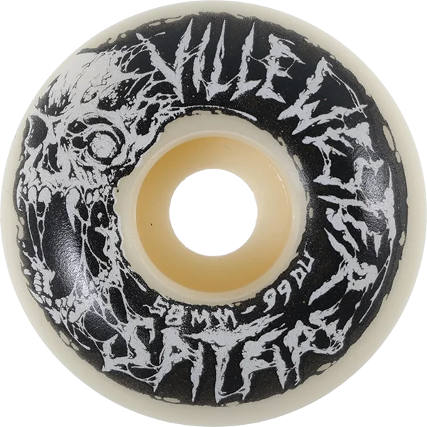 Skateboard Wheels with Extra Grip-Spitfire Wester F4 99a Annihilation 58mm Nat Skateboard Wheels (Set of 4)