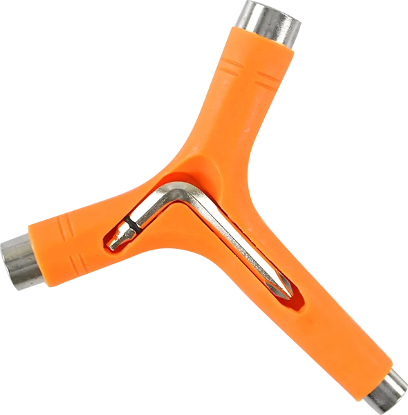 Skateboard Hardware for Easy Repair and Maintenance-Yocaher Tool Orange