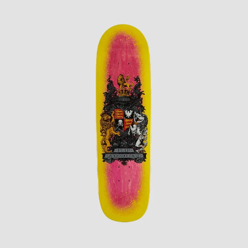 Skateboard Deck for Long Skate Sessions-Flip Mountain Spray Crest Skateboard Deck Pink - 8.75"