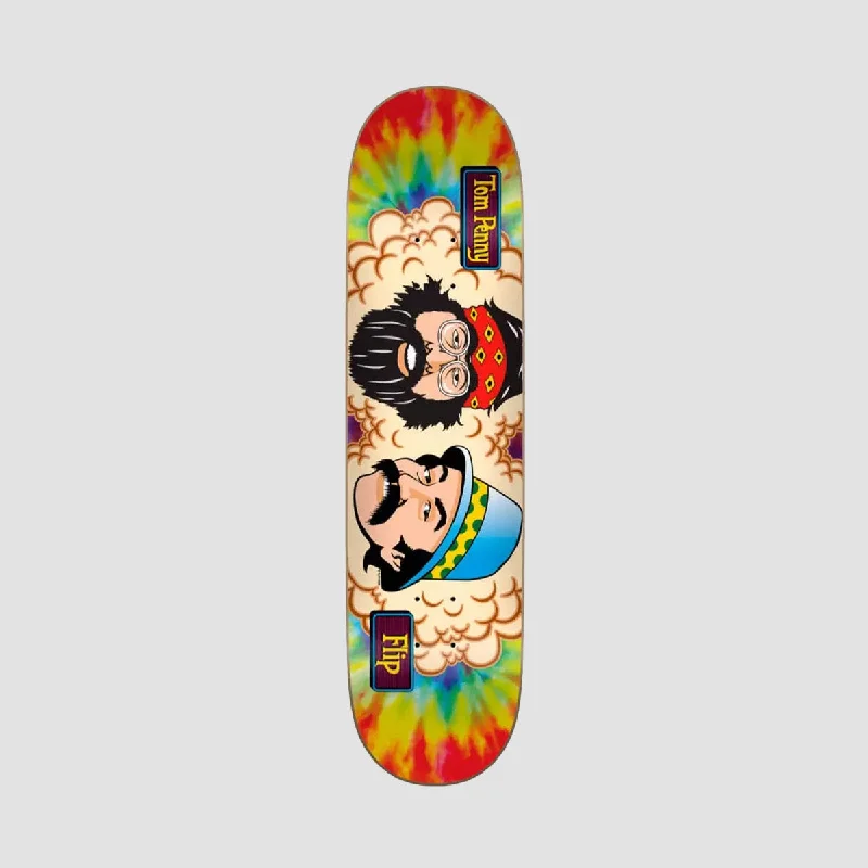 Skateboard Deck for Easy Trick Control-Flip Penny Toms Friends Skateboard Deck Tie Dye - 8.25"