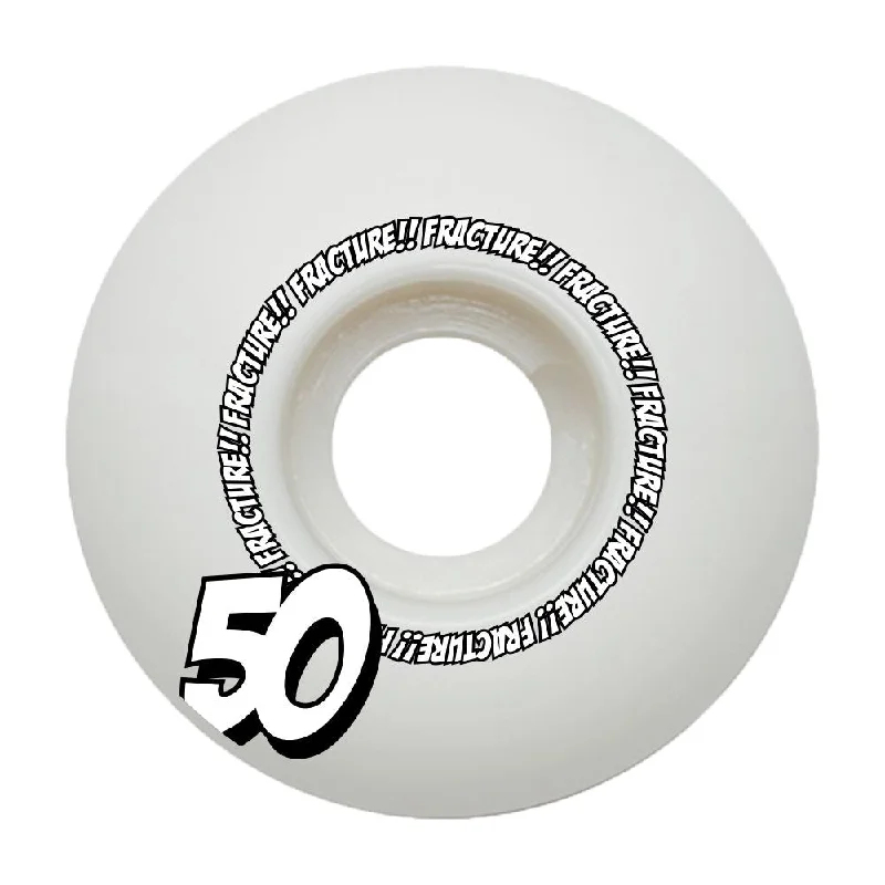 Skateboard Wheels with Slick Surface-Fracture Comic Classic Skateboard Wheels