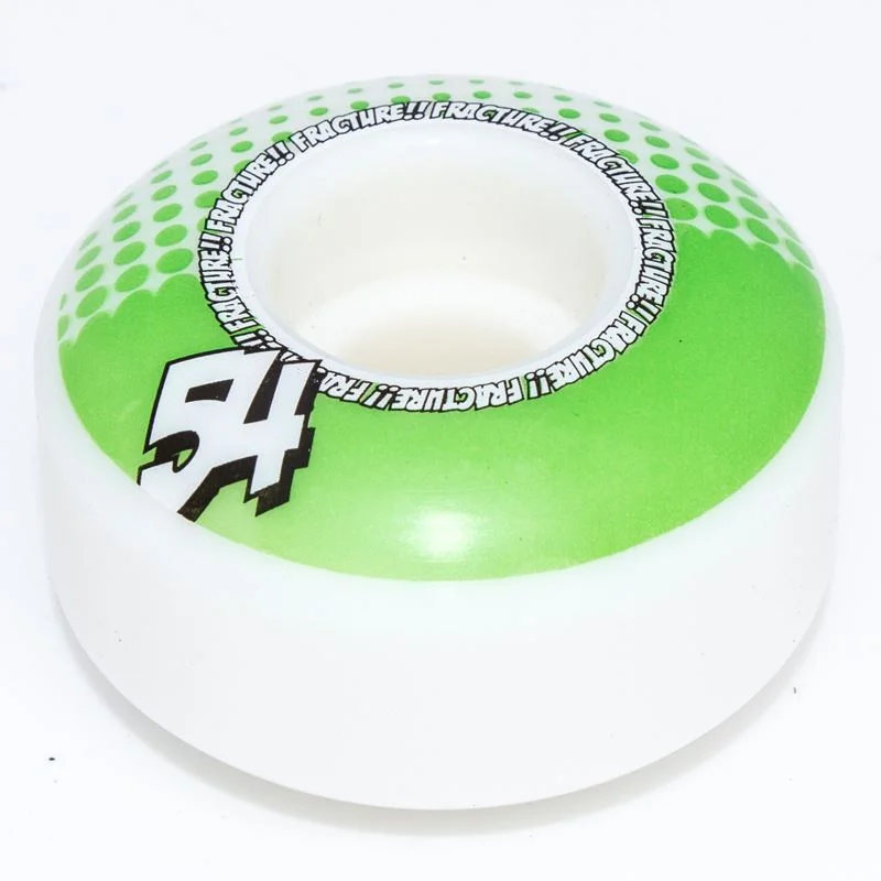 Skateboard Wheels for Long Distance-Fracture Drops Green Skateboard Wheels