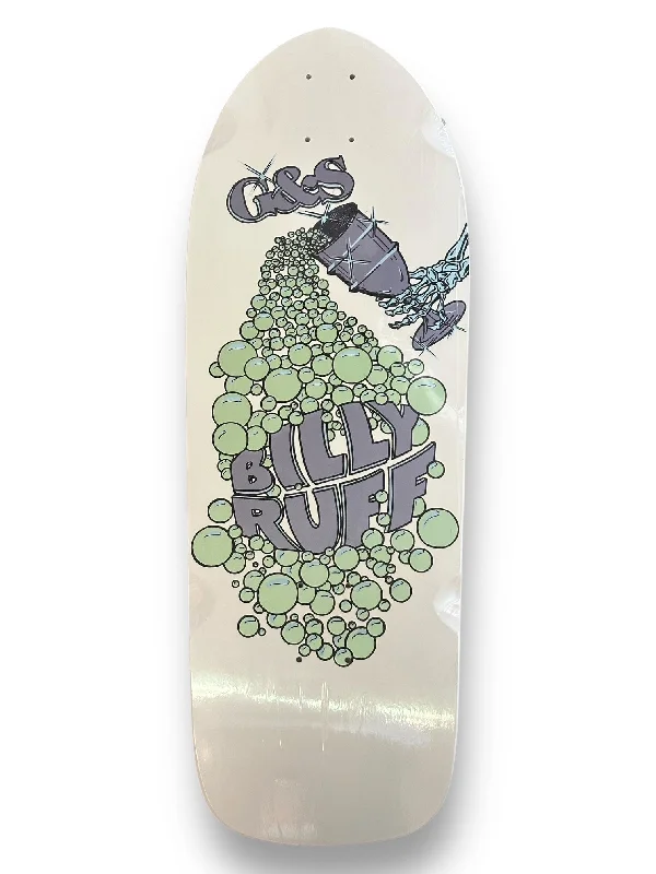 Skateboard Deck for Skating Community-G&S Billy Ruff Chalice Reissue Deck - White