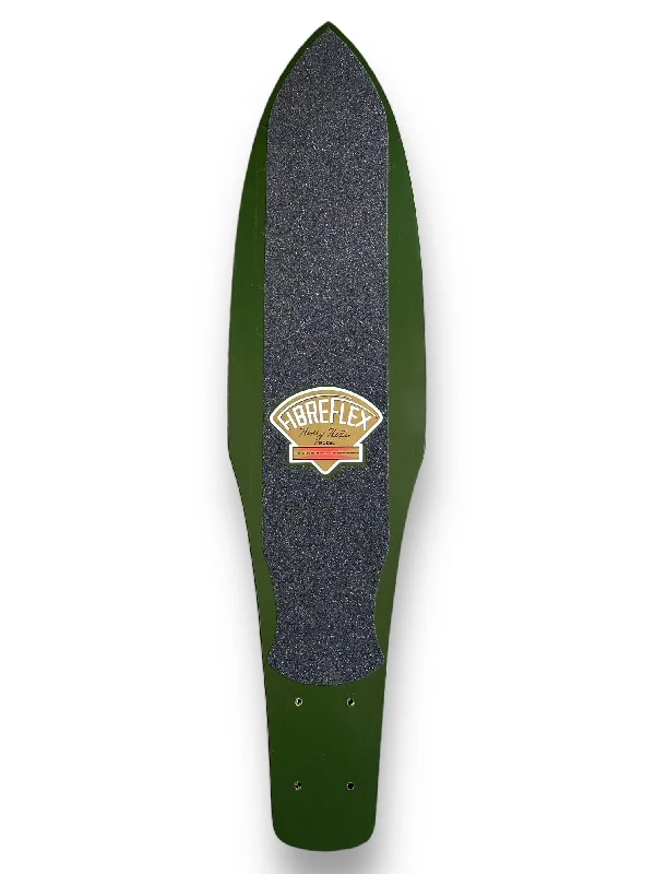 Custom Skateboard Deck-G&S FibreFlex Henry Hester Signature Model Skateboard Deck - Solid Green