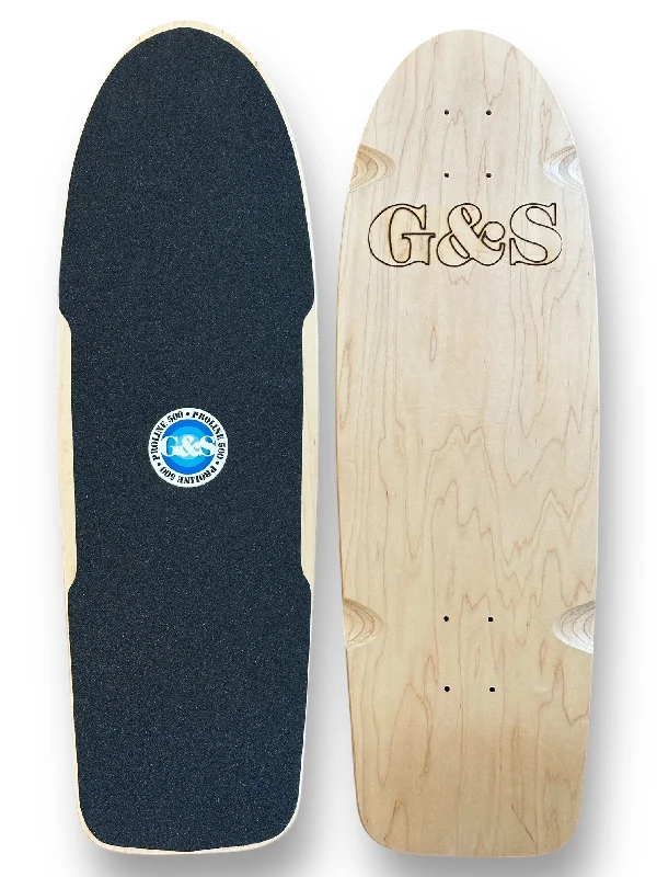 Skateboard Deck with High-strength Ply-G&S ProLine 500 Reissue Deck - Blue