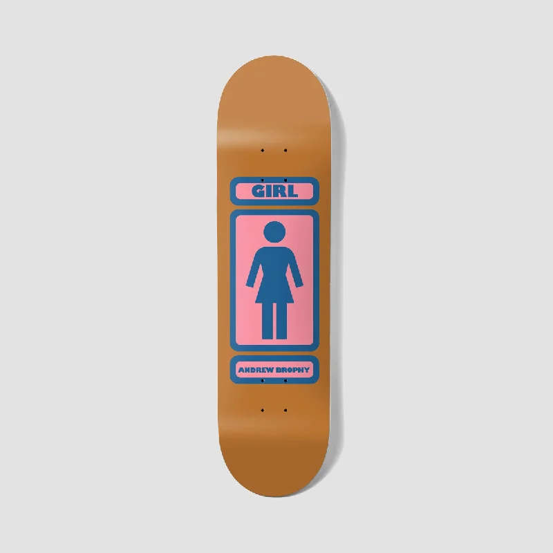 Skateboard Deck for Street and Bowl-Girl 93 Til W42 Andrew Brophy Pop Secret Skateboard Deck - 8.25"