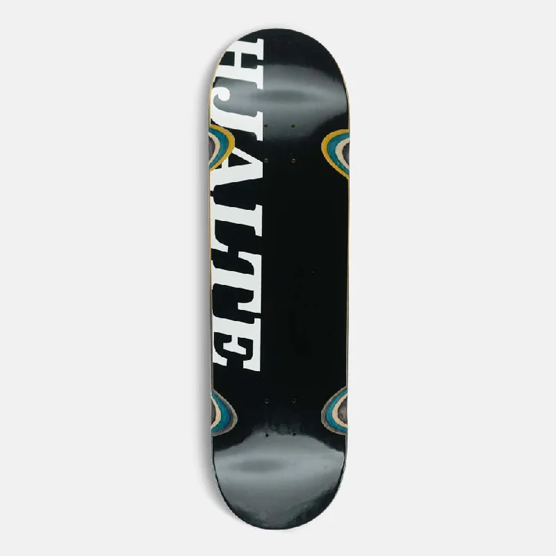 Custom Skateboard Deck with Signature-Hardbody - 8.25" Hjalte Pro Skateboard Deck - White / Black