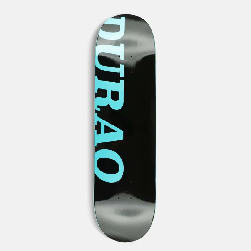 Skateboard Deck for Skateboarding Practice-Hardbody - 8.375" Durao Pro Skateboard Deck - Black / Performance Blue