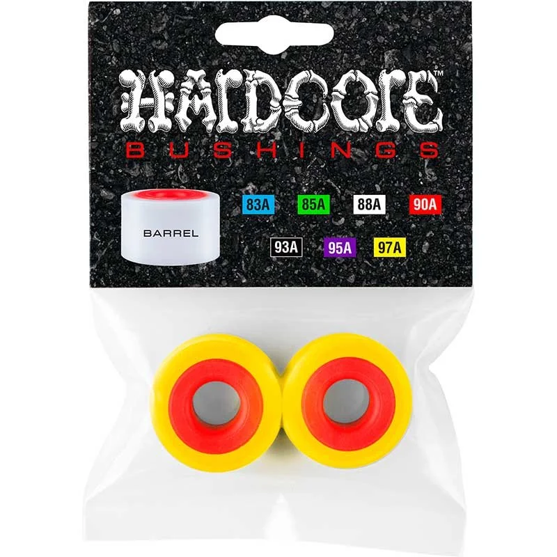 Skateboard Hardware for Pro Riders-Hardcore 97a Skateboard Barrel Bushings Set