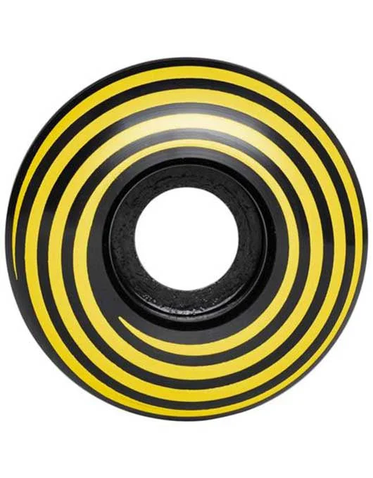 Skateboard Wheels for Speed and Performance-Hazard Swirl CP Radial Wheels Black | 51mm/101a