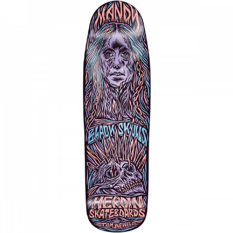 Skateboard Deck for Professional Street Skating-Heroin Mandy X Newell 9.25" Skateboard Deck