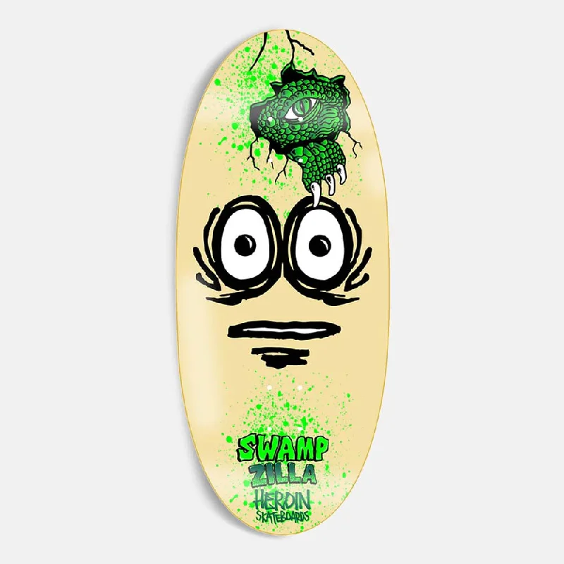 Skateboard Deck with Strong Flexibility-Heroin Skateboards - 13.0" Swampzilla Skateboard Deck