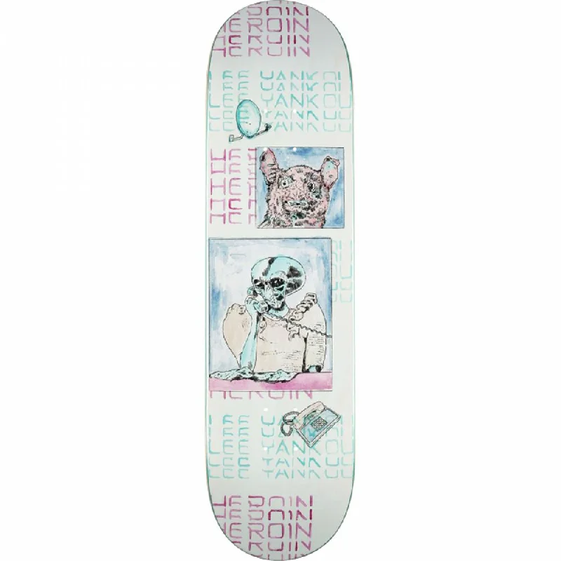 Skateboard Deck with Multi-layer Construction-Heroin Yankou Die Tonight 8.25" Skateboard Deck