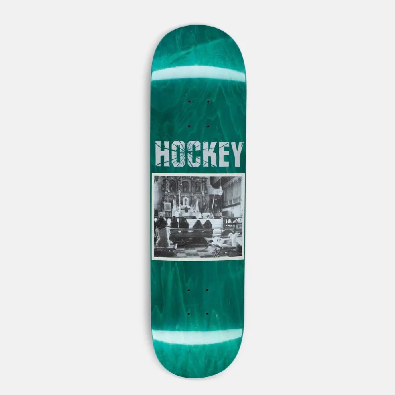 Skateboard Deck for Power Riders-Hockey Skateboards - 8.5" John Fitzgerald Battered Faith Skateboard Deck