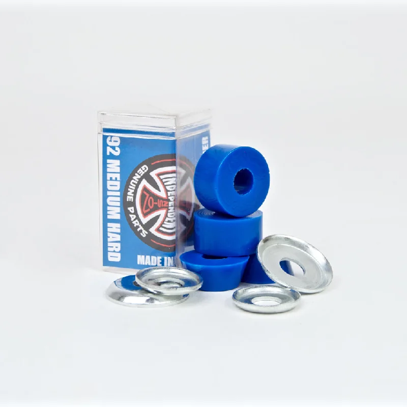 Skateboard Hardware for Tech Trick Riding-Independent Trucks - 92a Medium Hard Indy Bushings (Cylinder)