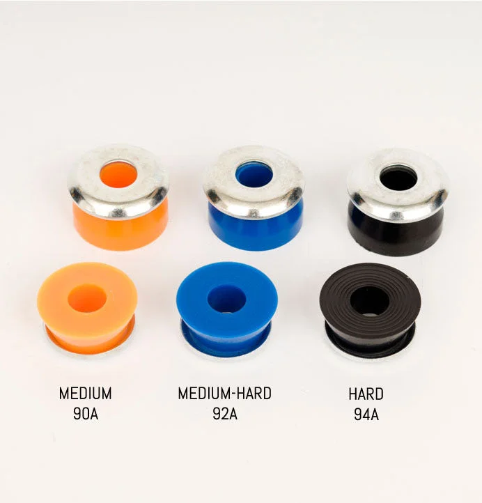 Skateboard Hardware for High-Speed Skating-Independent Bushings - Conical