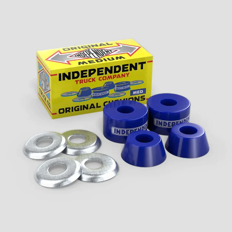 Skateboard Hardware for Speed and Stability-Independent Genuine Parts 92a Medium Original Bushings Blue