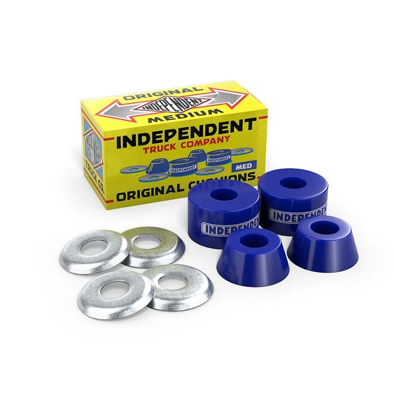 Skateboard Hardware with Long-Lasting Performance-Independent Genuine Parts Original Cushions Medium (92a) Skateboard Bushings 1pr