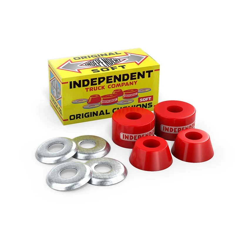 Durable Skateboard Hardware for Street Skating-Independent Genuine Parts Original Cushions Soft (90a) Skateboard Bushings 1pr