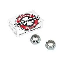 Complete Skateboard Hardware Kits-Independent Hardware Kingpin Nuts