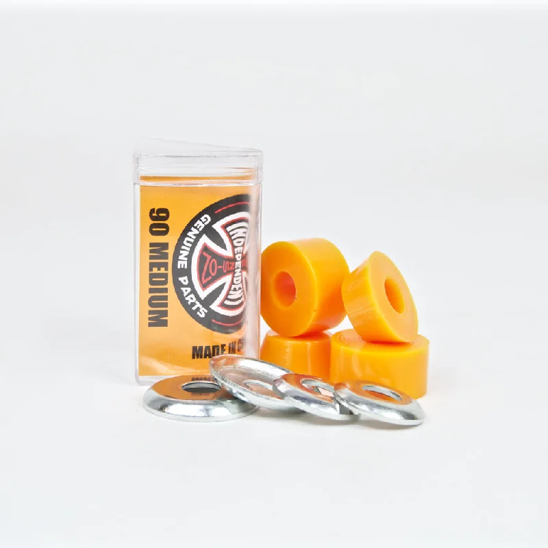 Skateboard Hardware with Quick Setup-Independent Trucks - 90a Medium Indy Bushings (Cylinder)